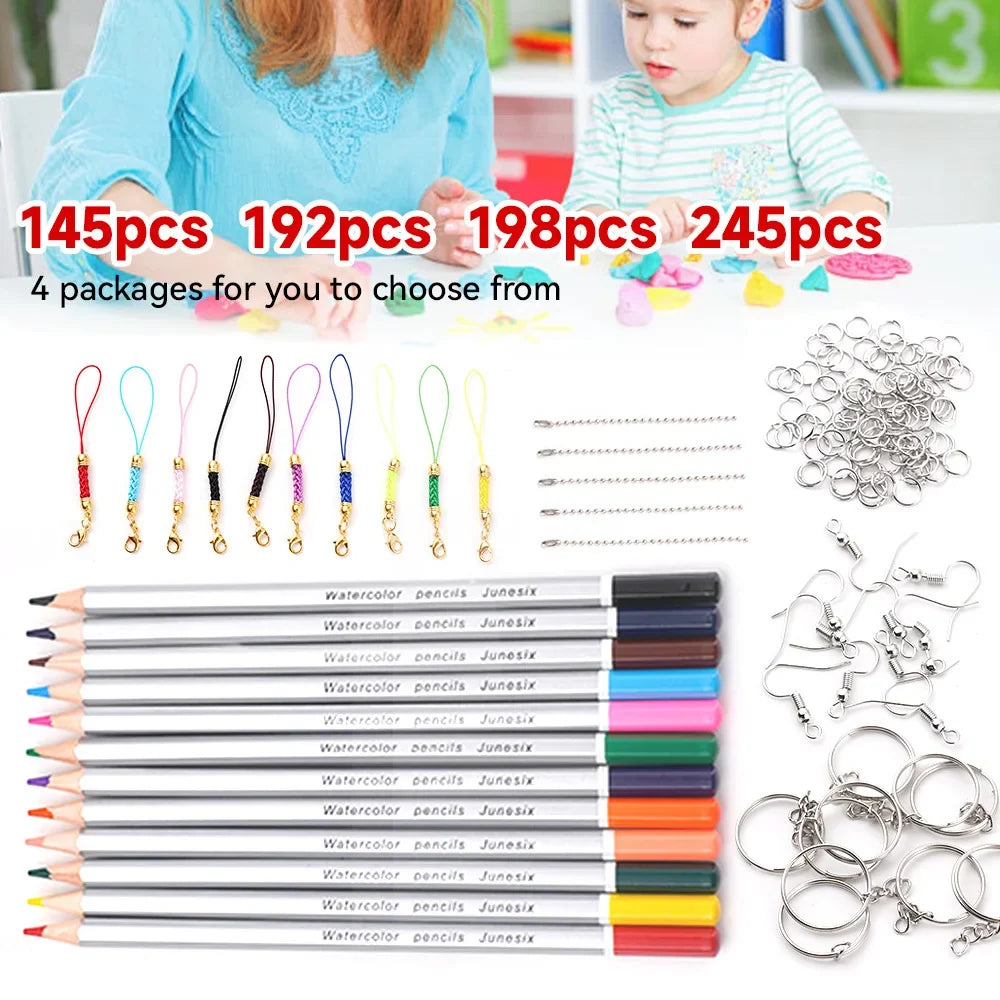 Heat Shrink Plastic Sheets Kit – DIY Keychains & Craft Ornaments