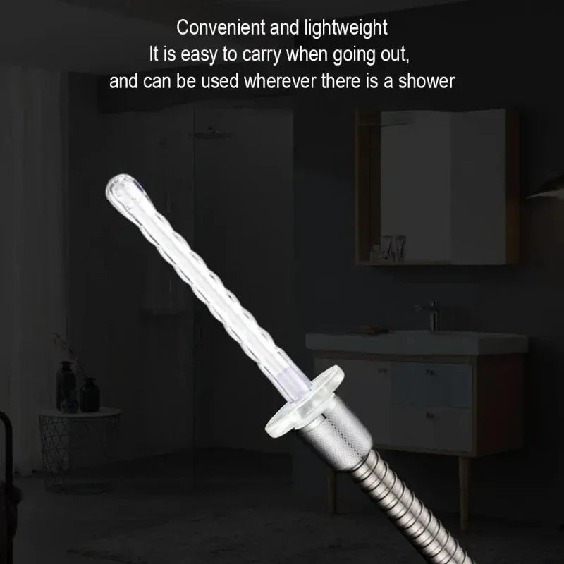 Silicone Women's Vaginal Anal Shower Head Home Use Men's Private