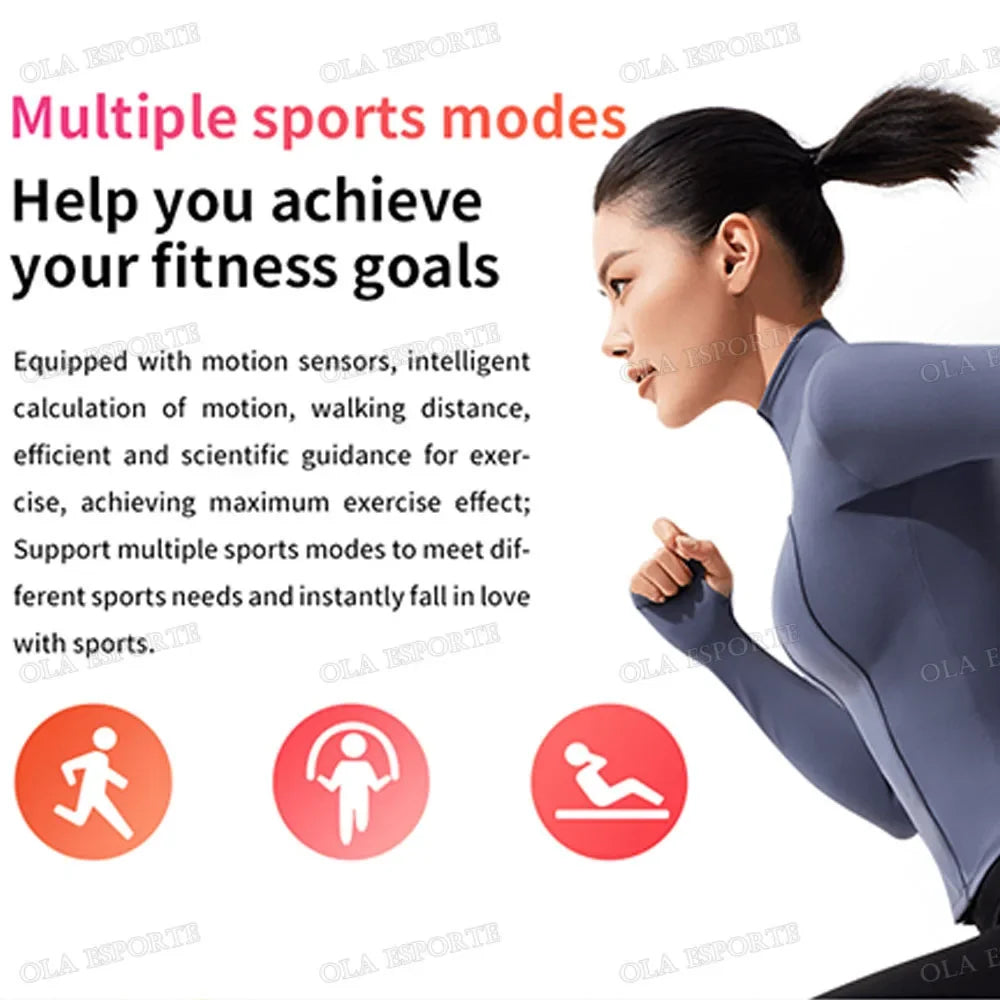 M9 Smart Watch – Fitness Tracker, Heart Rate & Music Control