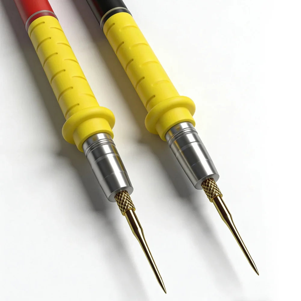 Multimeter Test Leads & Probe Pen – Gold-Plated Silicone Wire