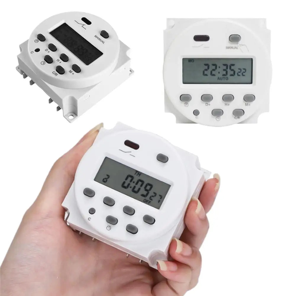 CN101A Digital Programmable Timer Switch – 17 On/Off Programs