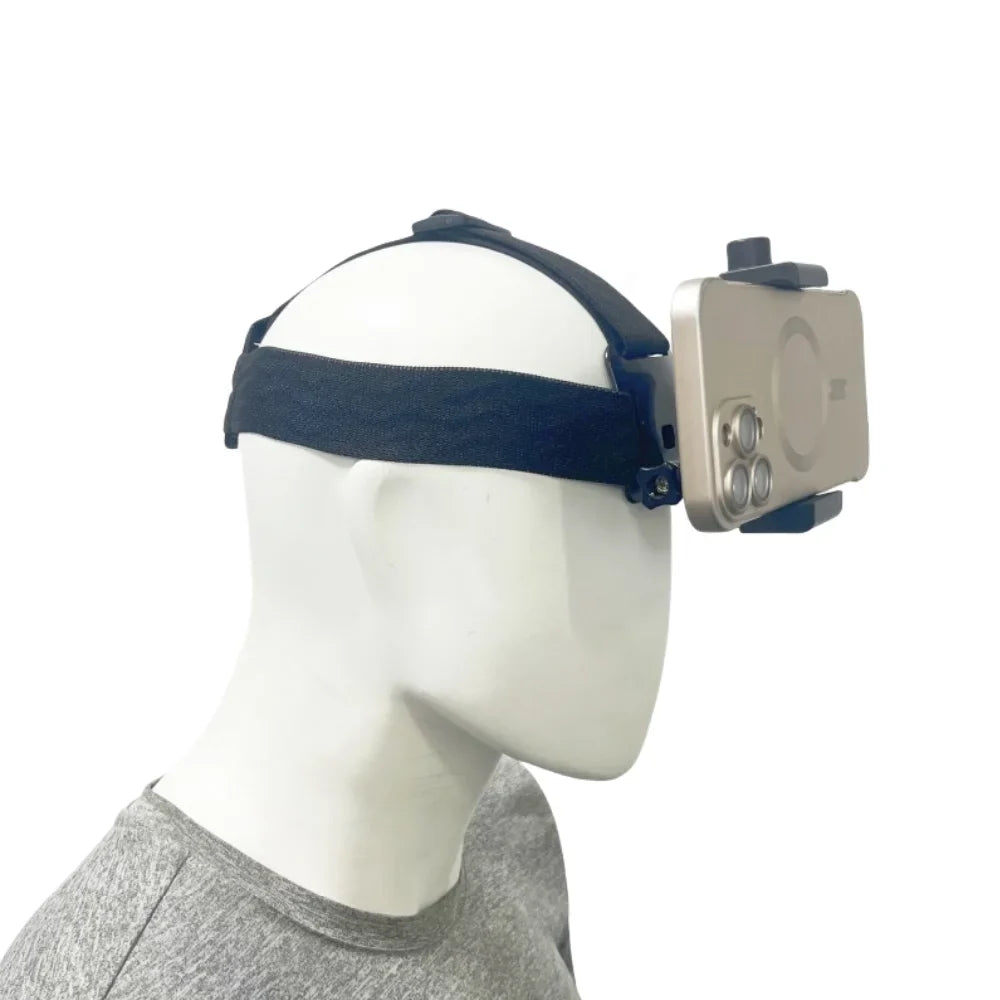 Head Strap Mount for GoPro Hero 11/10/9 & Phone Holder Kit