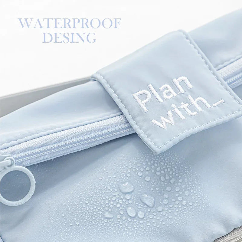 Double-Layer Large Capacity Pencil Case | Fabric Stationery Bag