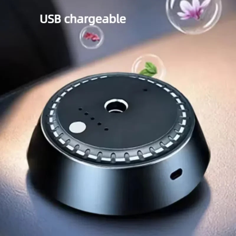 USB Rechargeable Waterless Car Essential Oil Aroma Diffuser