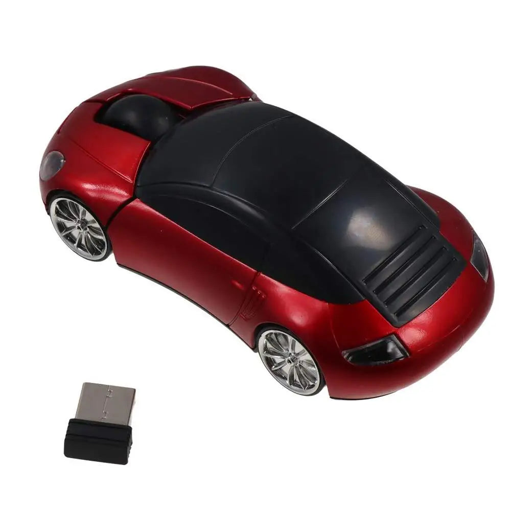 Sports Car Wireless Mouse 2.4GHz 1600DPI – USB for PC & Laptop