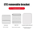 Compact Car Toll Pass Holder – Adhesive Windshield ETC Bracket