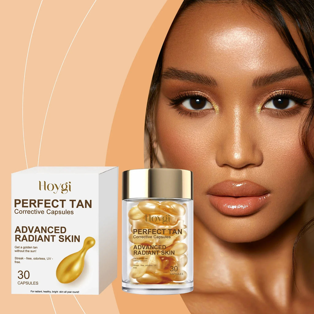 Hoygi Self-Tanning Serum Capsules – Sunless Tan 30 Pack