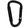 D Ring Clip Aluminum Alloy Spring Snap Metal Carabiner Travel