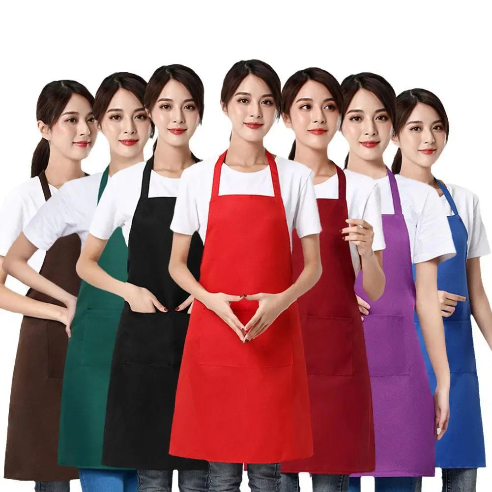 KITPIPI Unisex Waterproof Adjustable Sleeveless Chef Apron