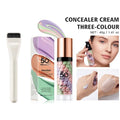 3-Color Correcting Primer & Concealer Cream – Brightening Base