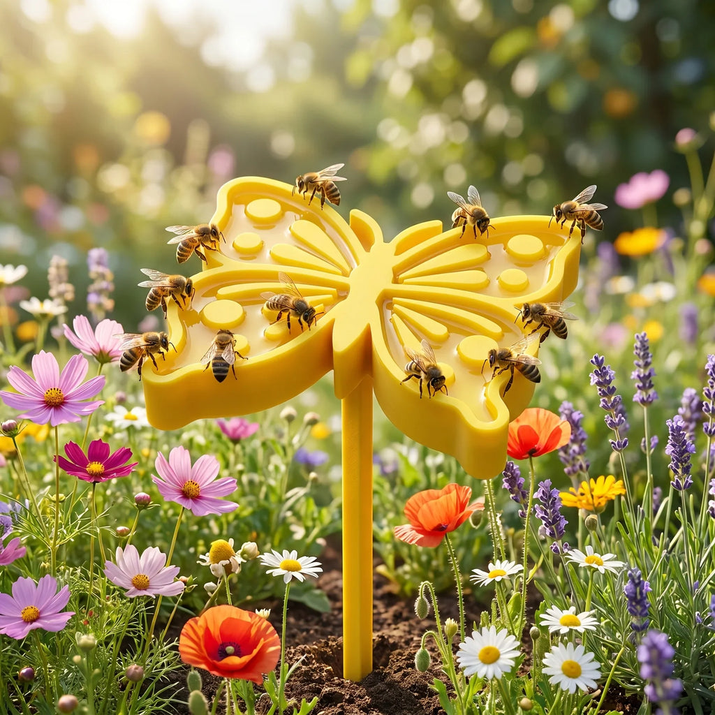 Bee & Butterfly Water Feeder | Garden Stake Drinking Station