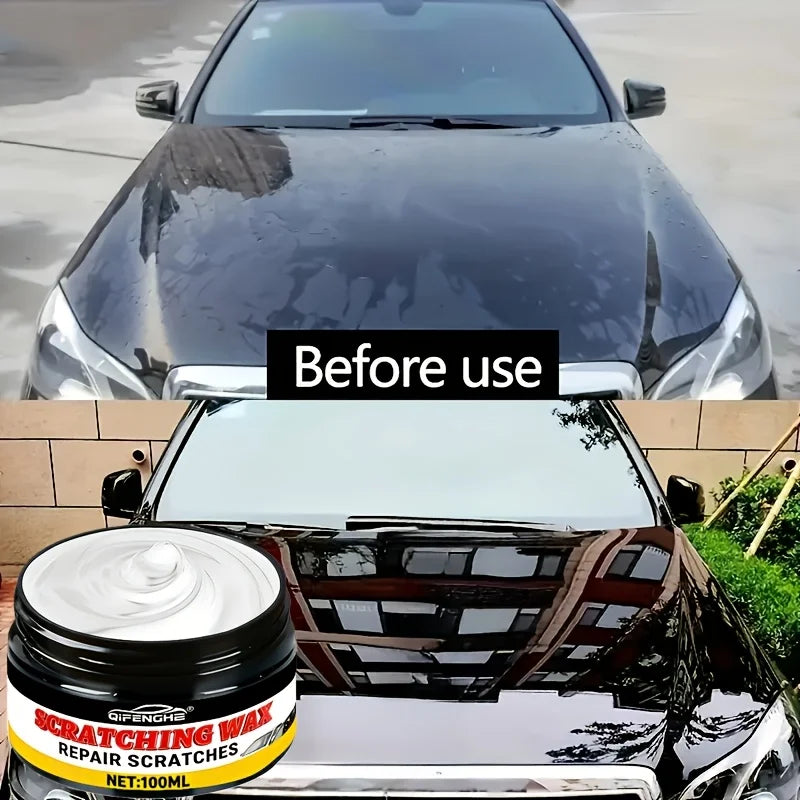 Nano Gloss Scratch Repair Wax & Clay Bar Kit – 100g Car Polish