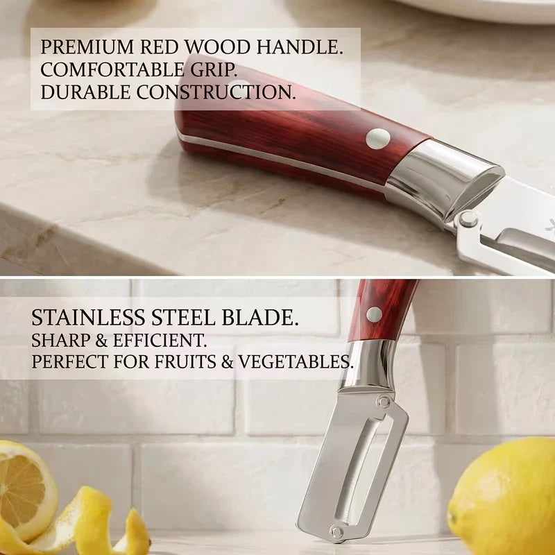 Stainless Steel Vegetable Peeler Set + Bottle Opener | 1/3/5 Pc