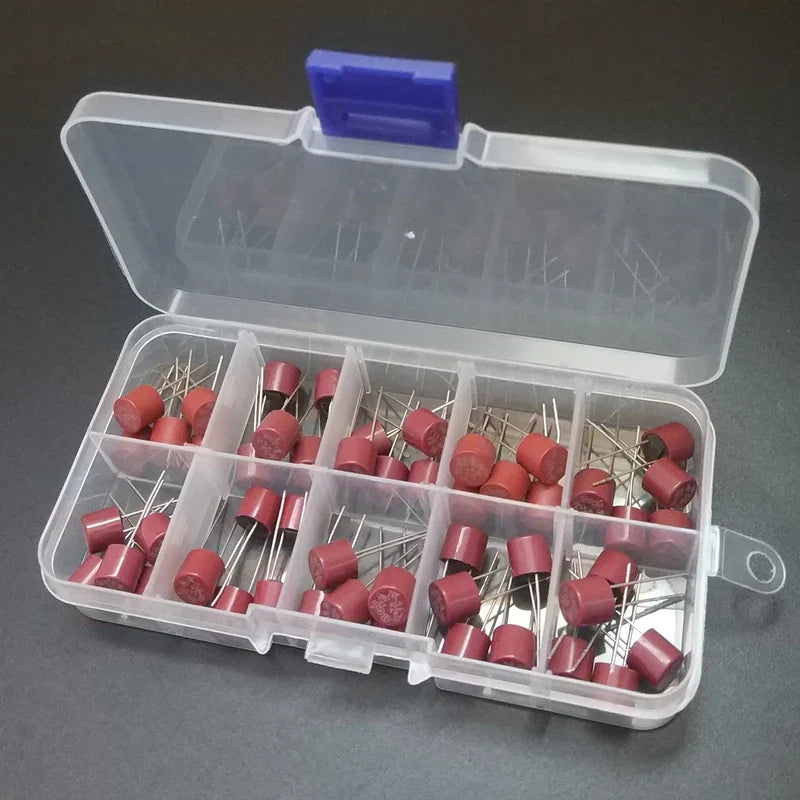9 Kinds Box Round Fuse Plastic 382 Electrical Assorted Mix 0 5A 1A 2A
