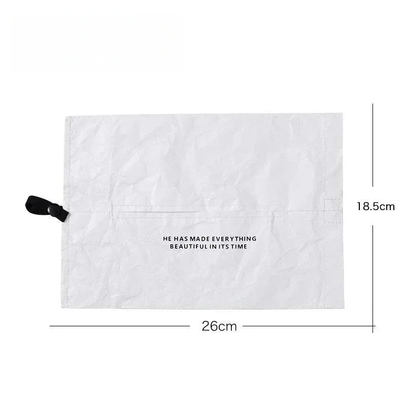 Microfiber Tissue Box Cover – Car & Home Tissue Holder