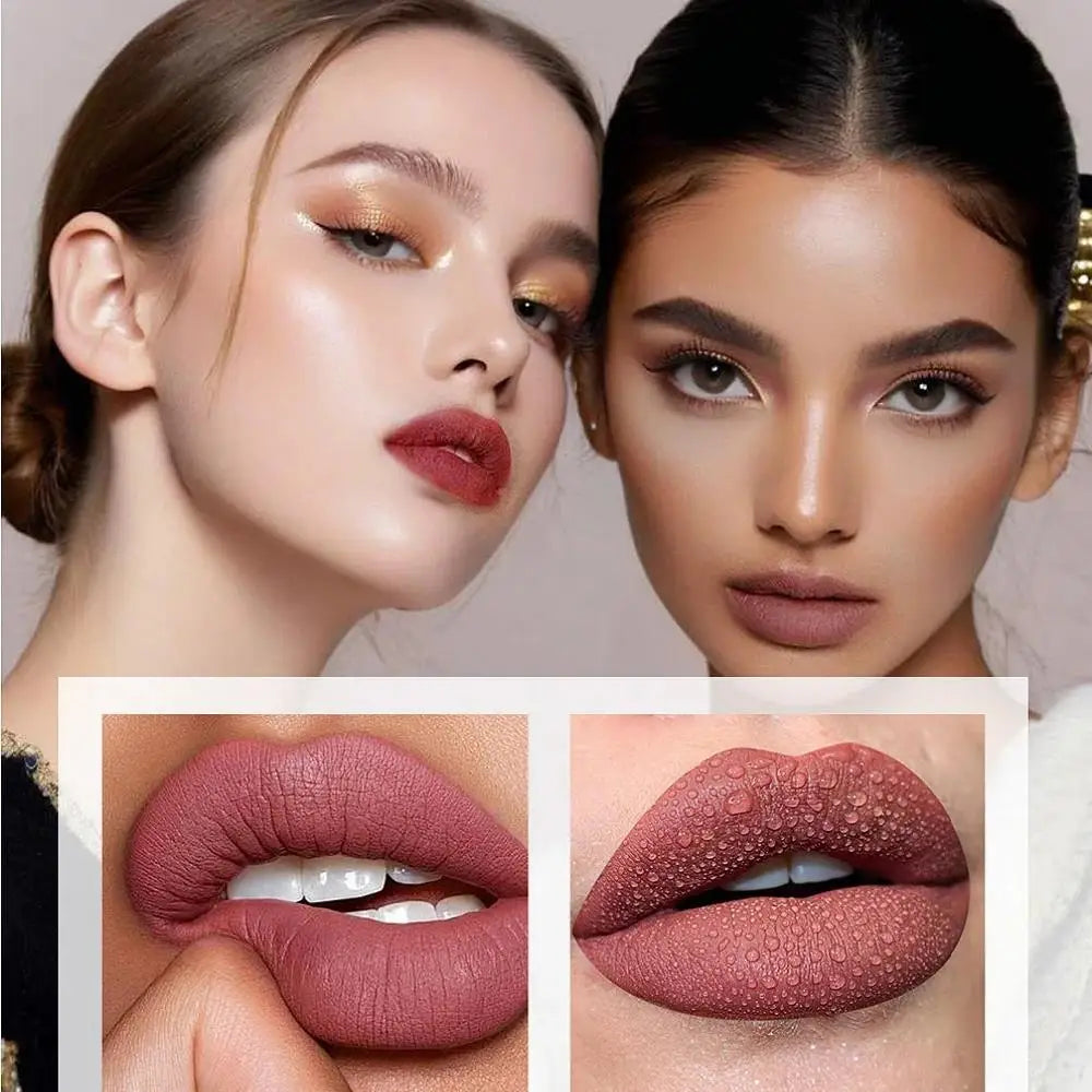 SAM SUGAR 6-Pc Matte Liquid Lipstick Set – Waterproof Velvet