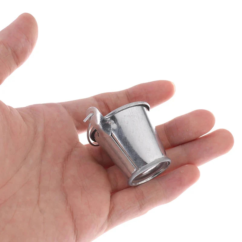 1:12 Dollhouse Miniature Metal Milk Can Bucket – Farm Decor