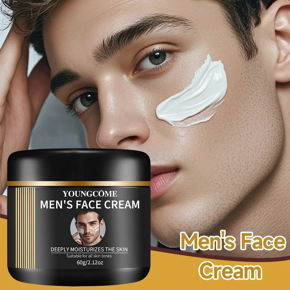 YOUNGCOME Men's Retinol Face & Neck Cream – Firming Moisturizer
