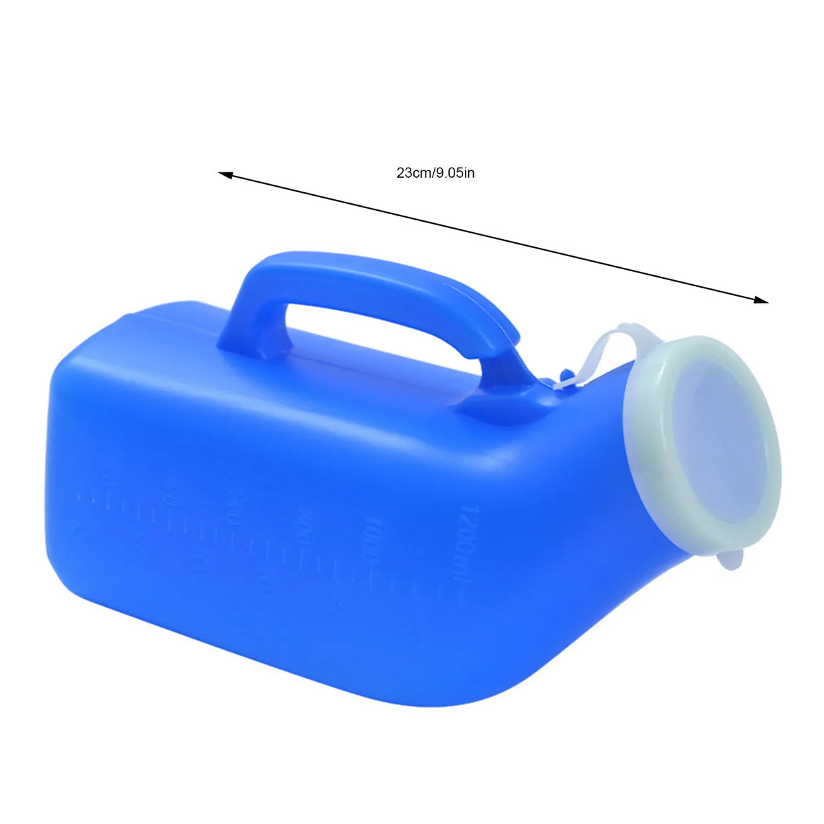 Portable Male Urinal Bottle 1200ml – Travel, Camp & Home