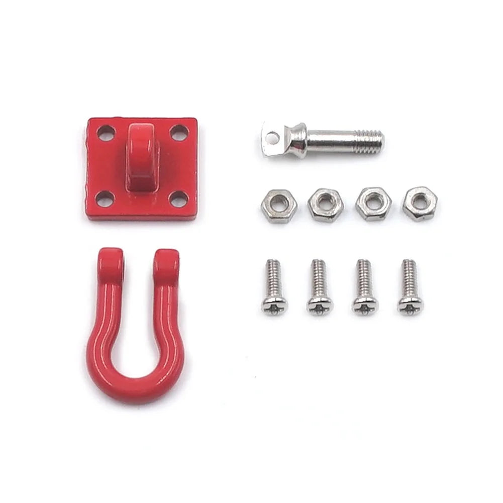 1 16 RC Crawler Trailer Hitch Metal Rescue Hook WPL Heng Long