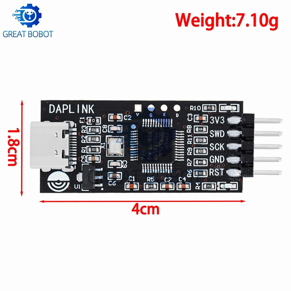 BS DAPLINK STM32 Burner Downloader Emulator for ARM & Arduino