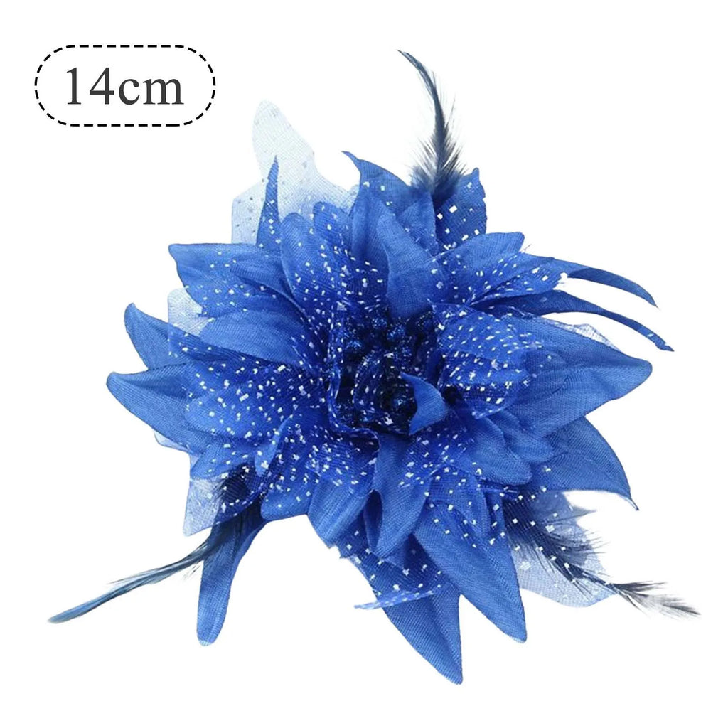 Flower Hair Clips Non-Slip Barrettes for Thick Curly Hair