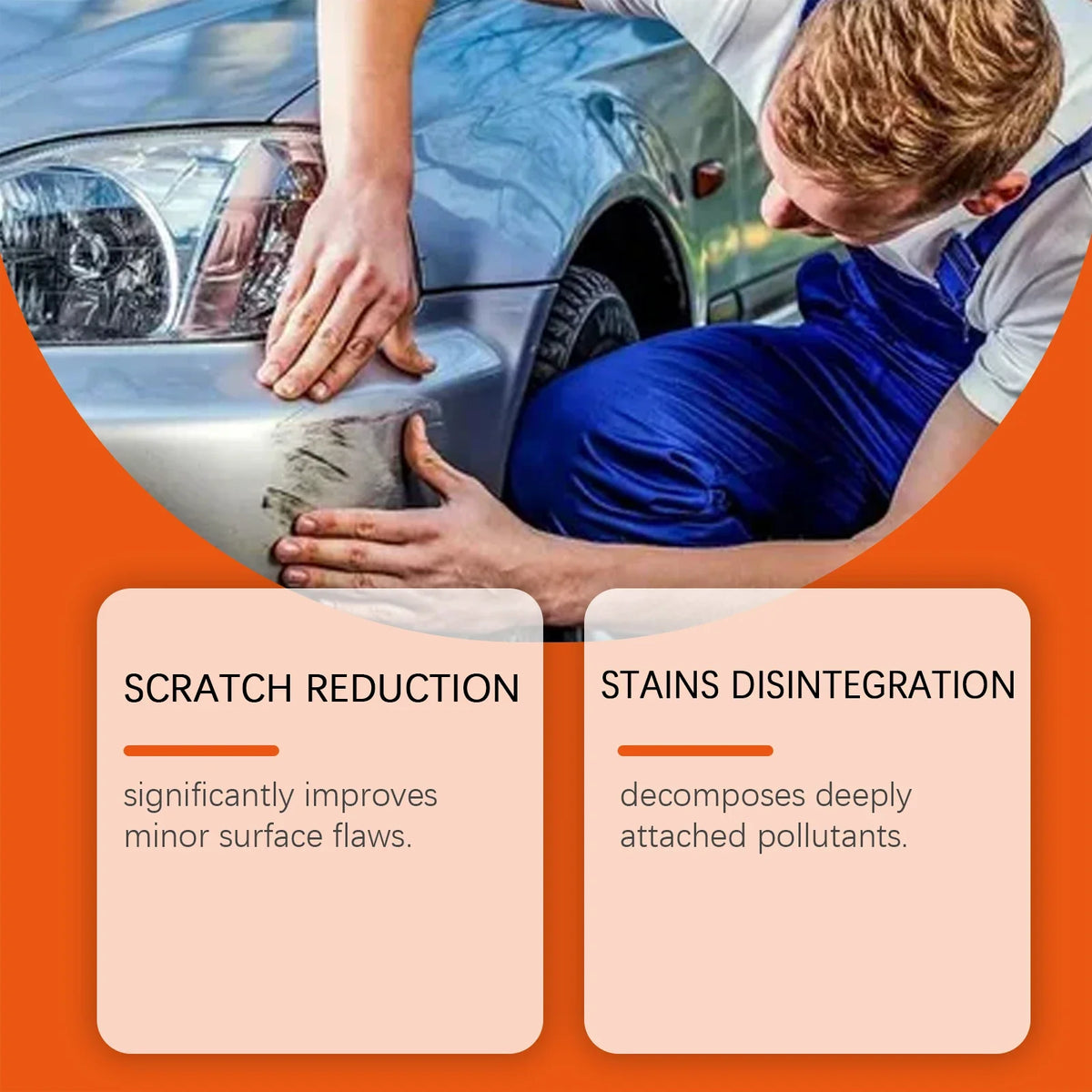 Rayhong Car Scratch Remover, Polish & Dust Removal Agent