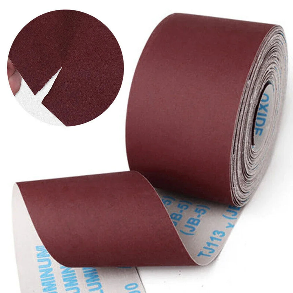 VIBRATITE Emery Cloth Sandpaper Roll 80–800 Grit | Wood & Metal