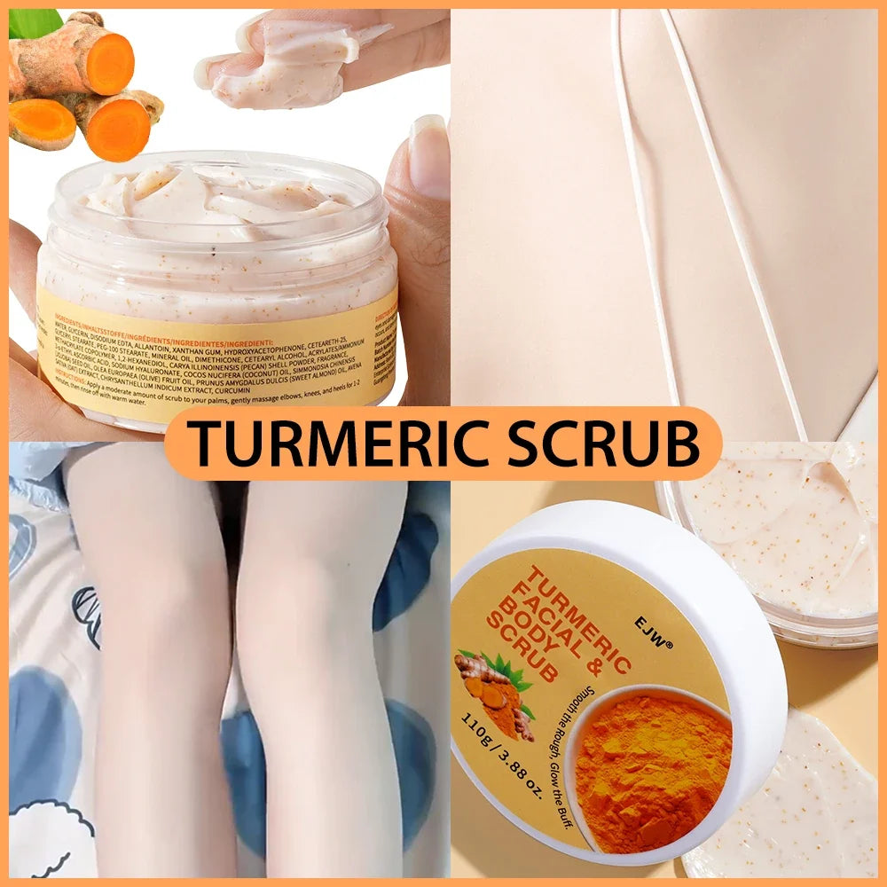 Turmeric Brightening Body Wash – Deep Cleansing Shower Gel