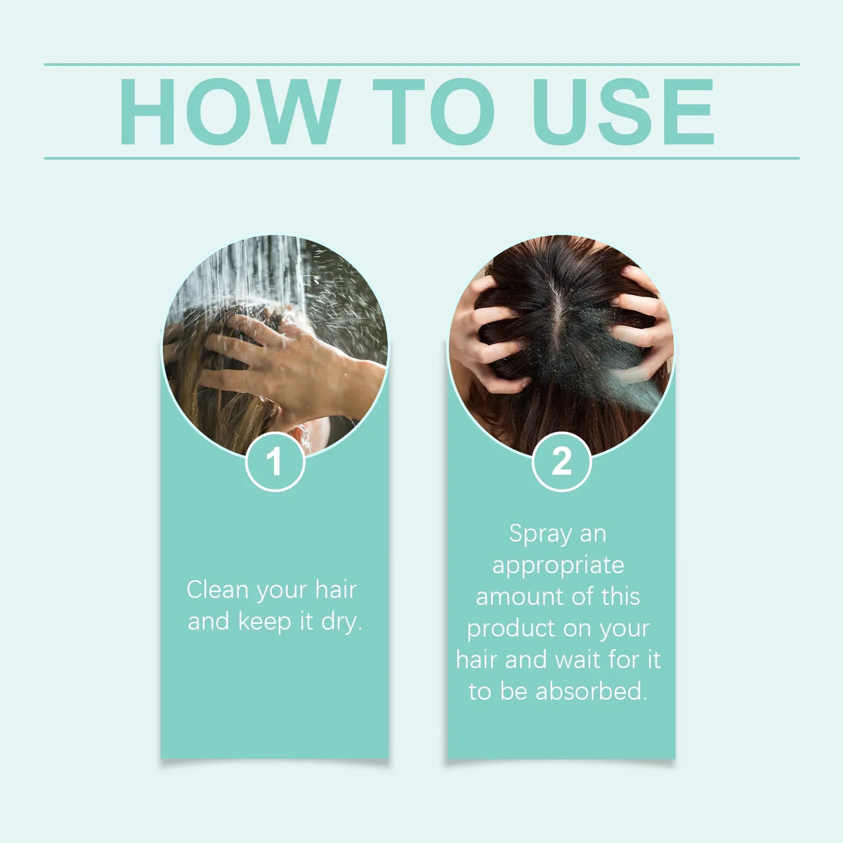 HOEGOA Sea Salt Hair Spray – No Wash, Oil Control & Shine