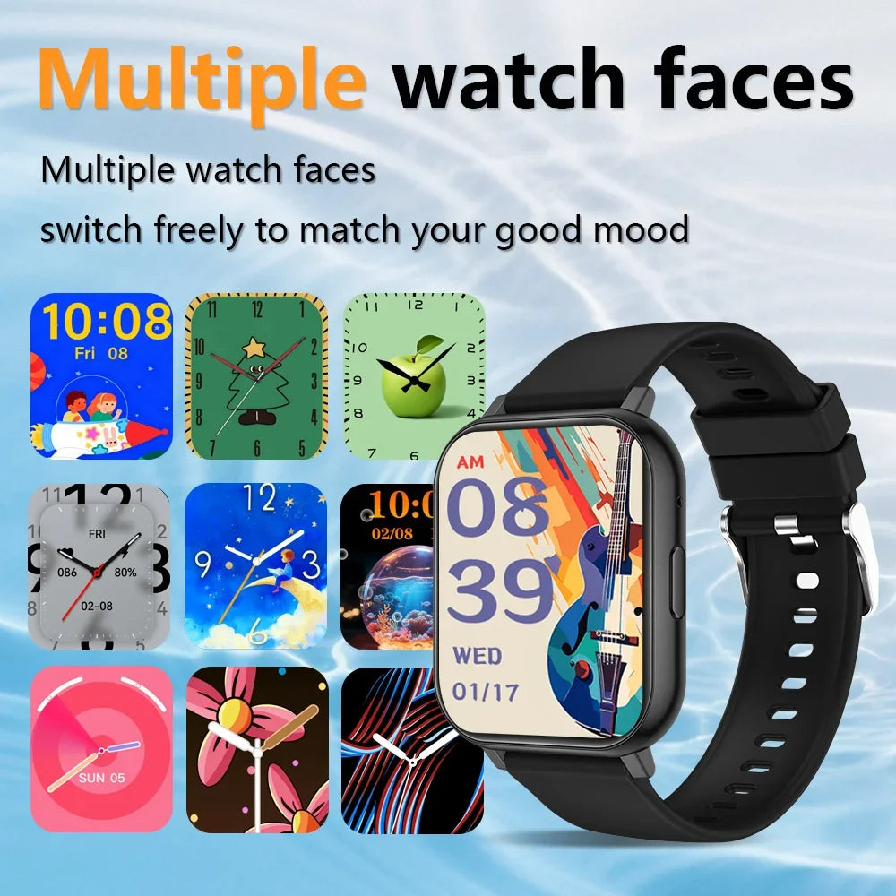 ERUN Men's Smart Watch – HD Display, Calling & Sports Tracker