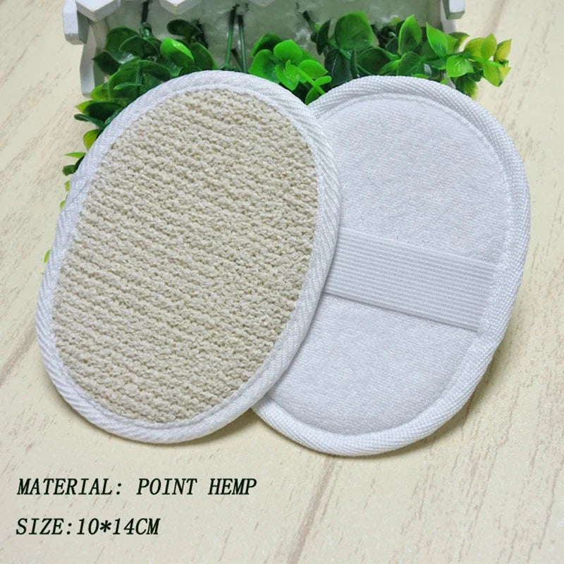 Natural Loofah Sponge Exfoliating Scrubber Pad – Face & Body