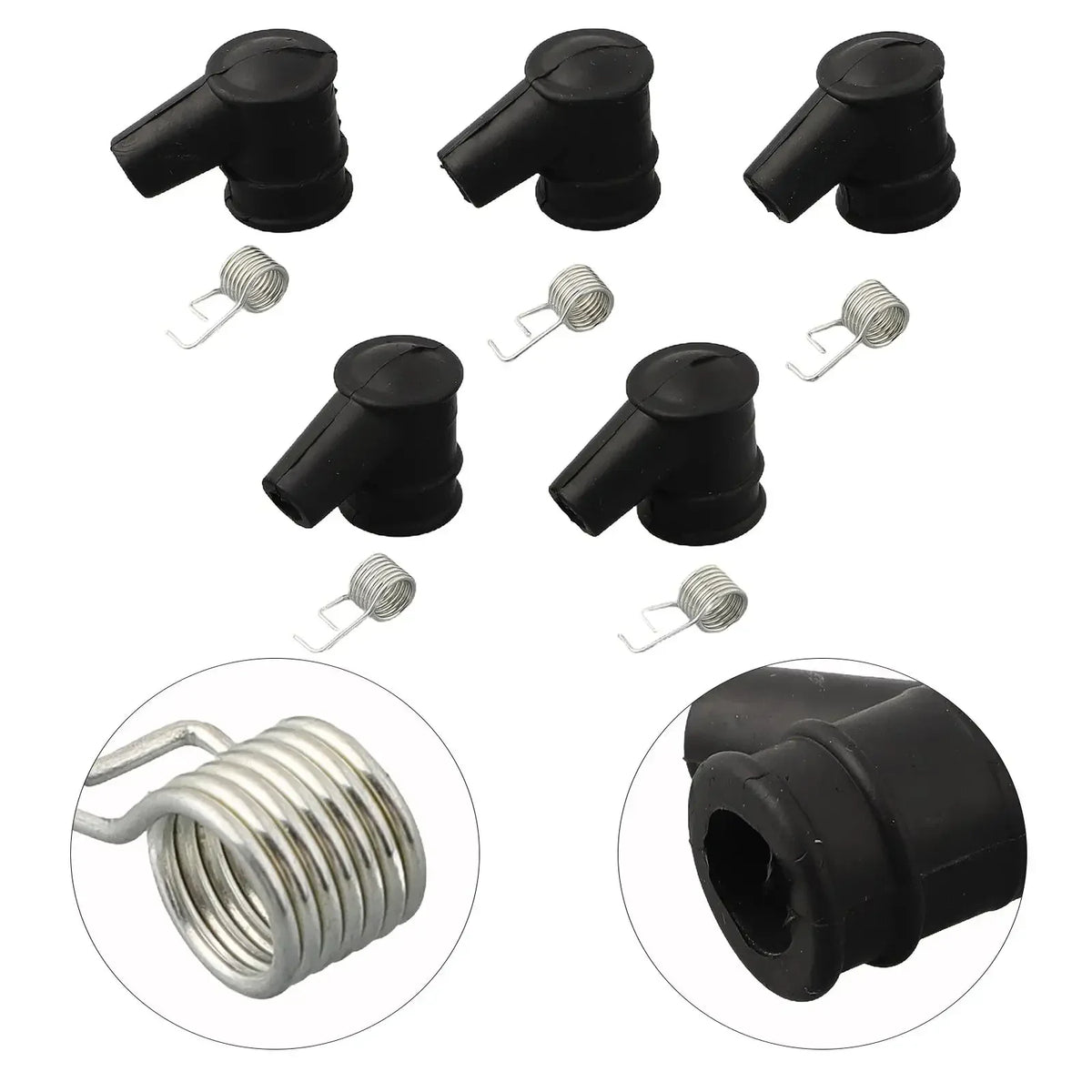 Chainsaw Ignition Coil Cap & Spring Set – 45CC 52CC 58CC