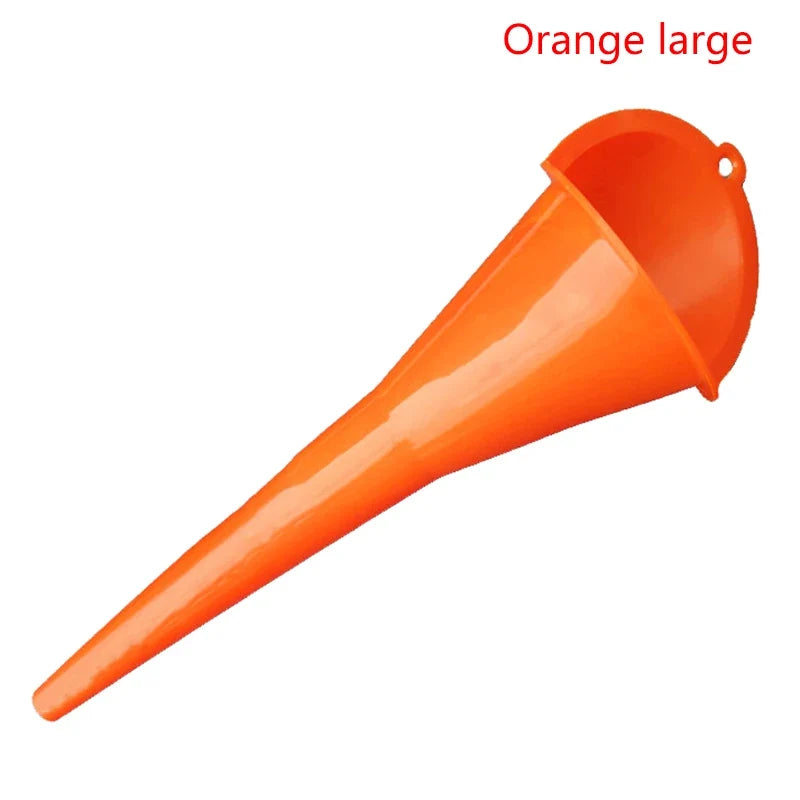 Long Stem Anti-Splash Fuel Funnel for Cars & Motorcycles