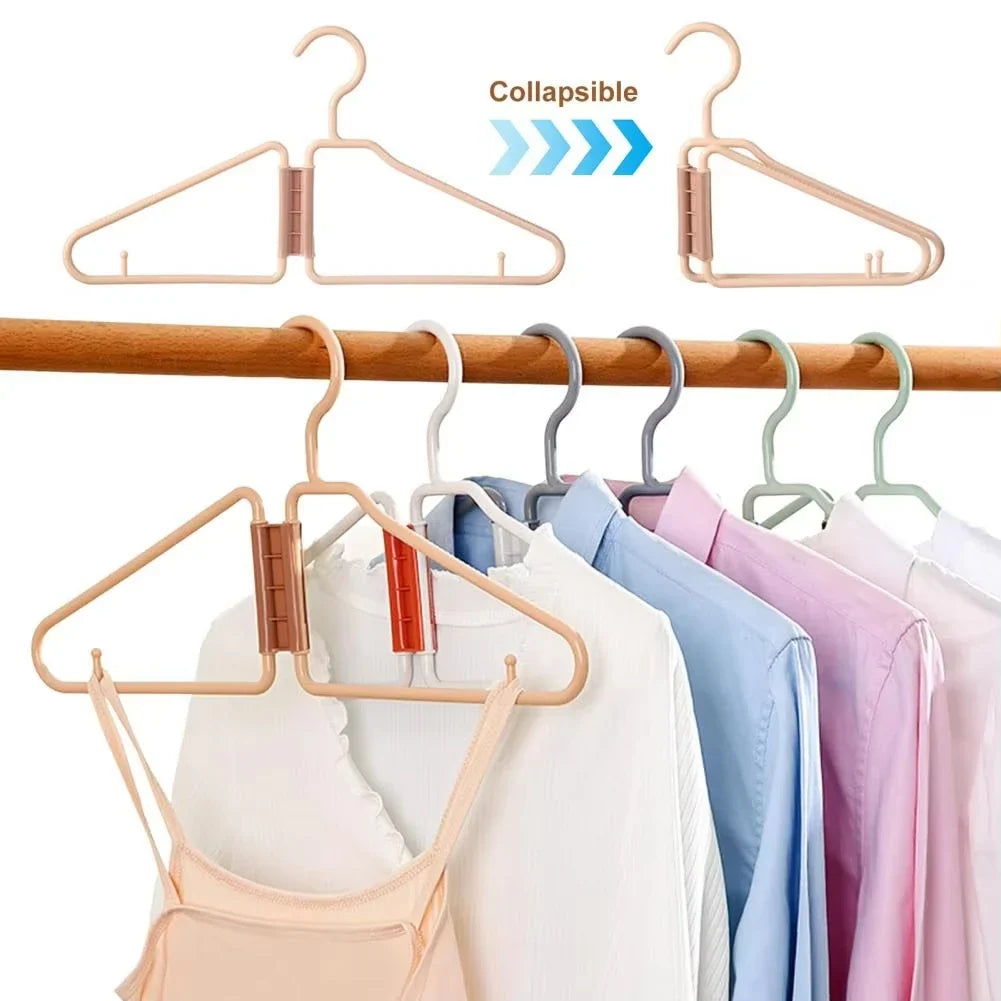 Foldable Travel Clothes Hangers – Lightweight & Space Saving