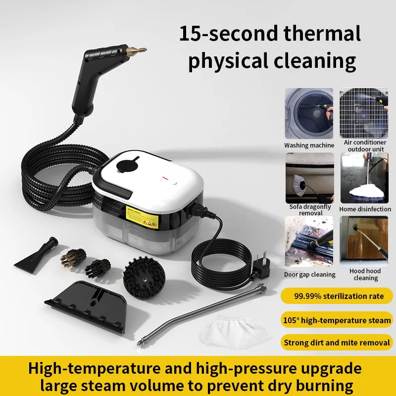 BALASHOV Handheld Steam Cleaner – Kitchen, Car & Home