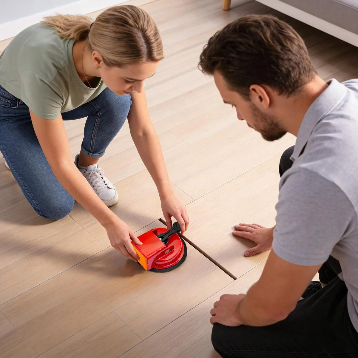 Floor Suction Cup Tool – Laminate & Vinyl Plank Lifting Repair