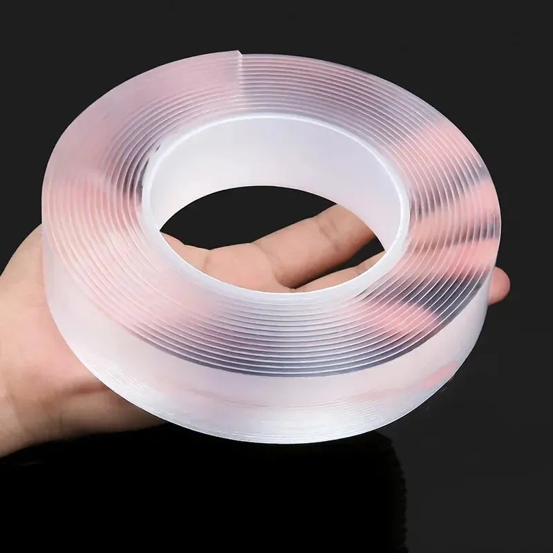 Nano Double-Sided Tape – Reusable, Waterproof & Transparent
