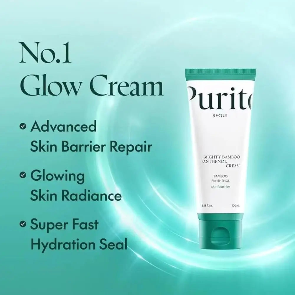 Purito Bamboo Panthenol Cream 100ml – Sensitive Skin Moisturizer