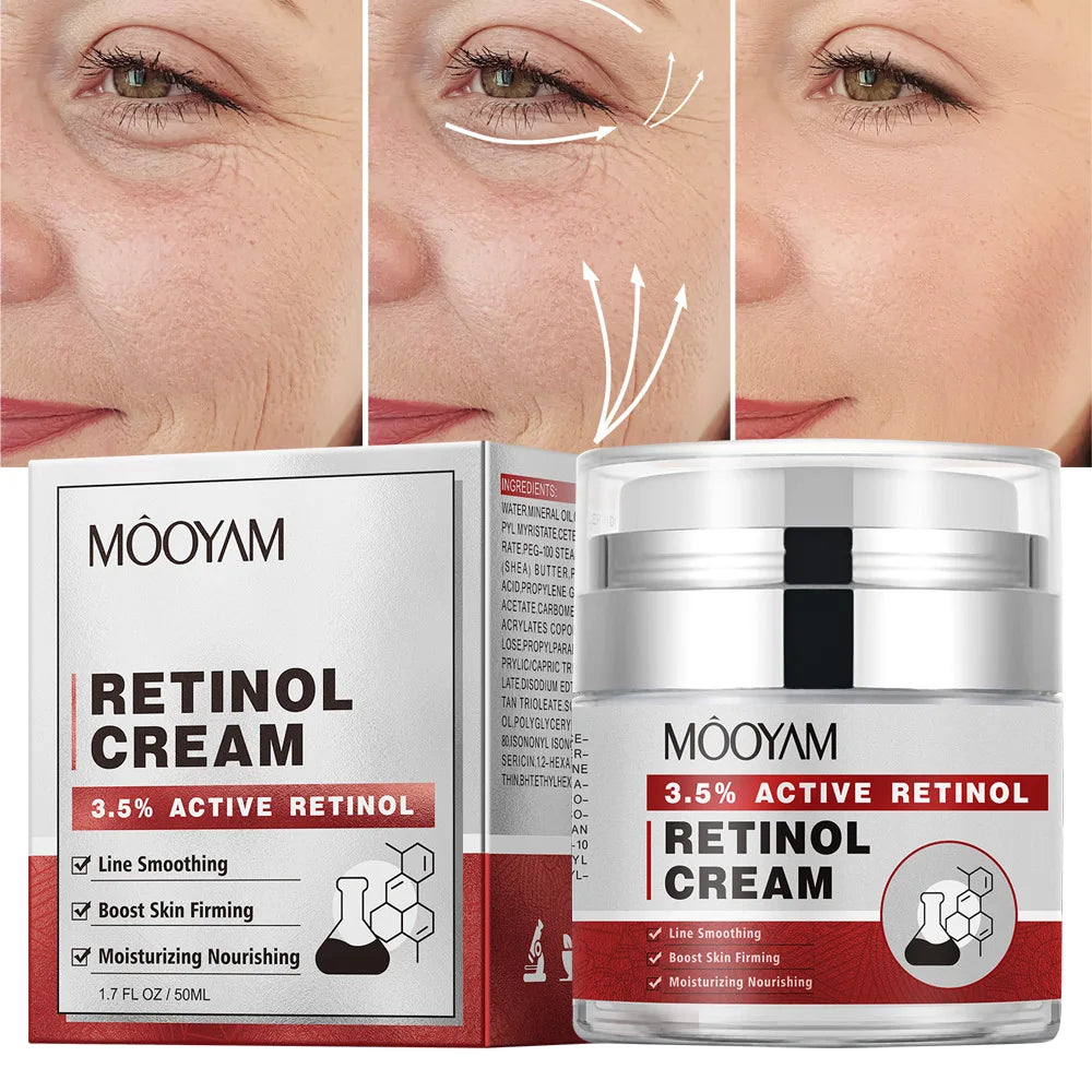 Instant Retinol Cream Wrinkle Remover Firming Lifting Anti Aging Fade