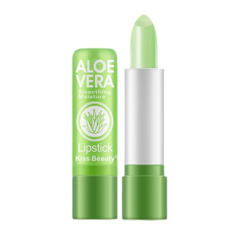 Aloe Vera Color-Changing Lipstick – Moisturizing Lip Balm 2pk