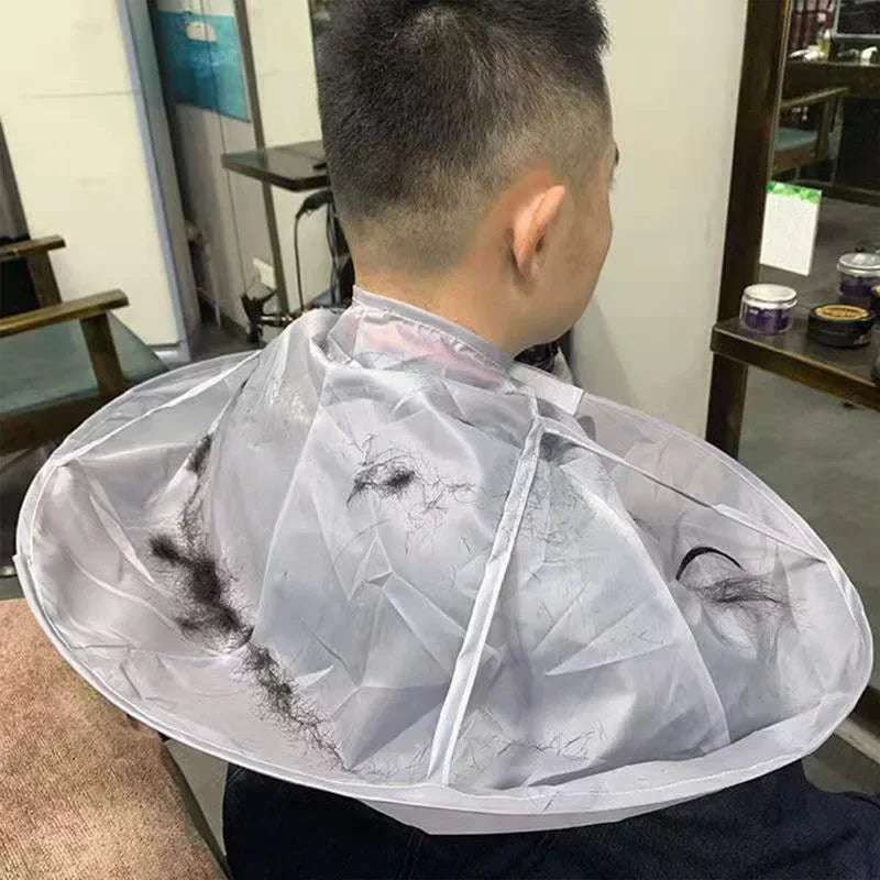 Hair Cutting Umbrella Cape – DIY Salon Barber Cloak Gown