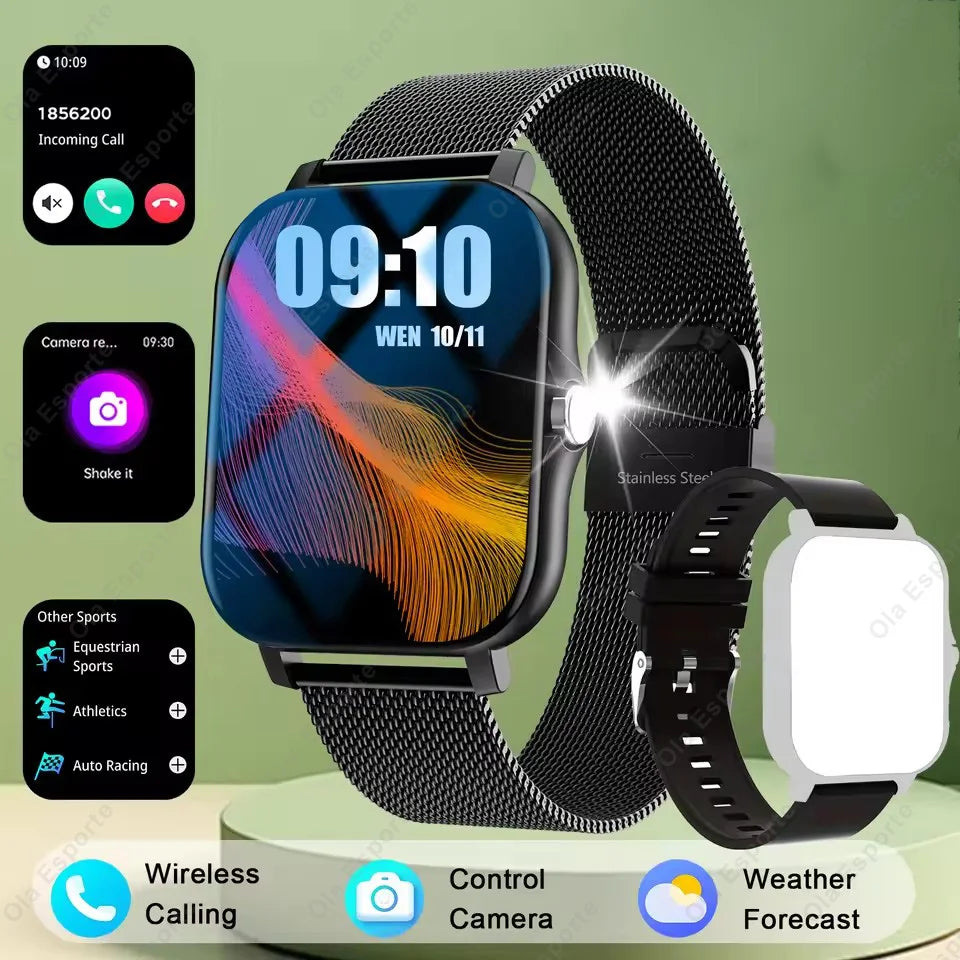 2026 Smart Watch BT Call Message Notification Heart Rate Sleep Health