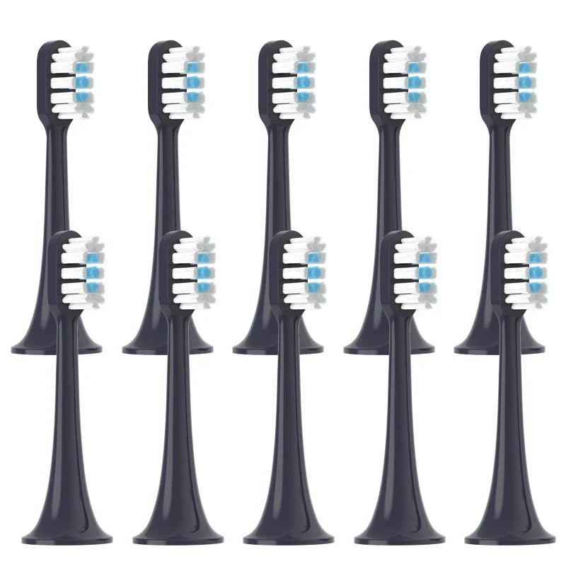 10-Pack Brush Heads for Xiaomi Mijia T302 Sonic Toothbrush