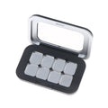 DIY Magnetic Empty Makeup Palette with Mirror – 1–8 Grids