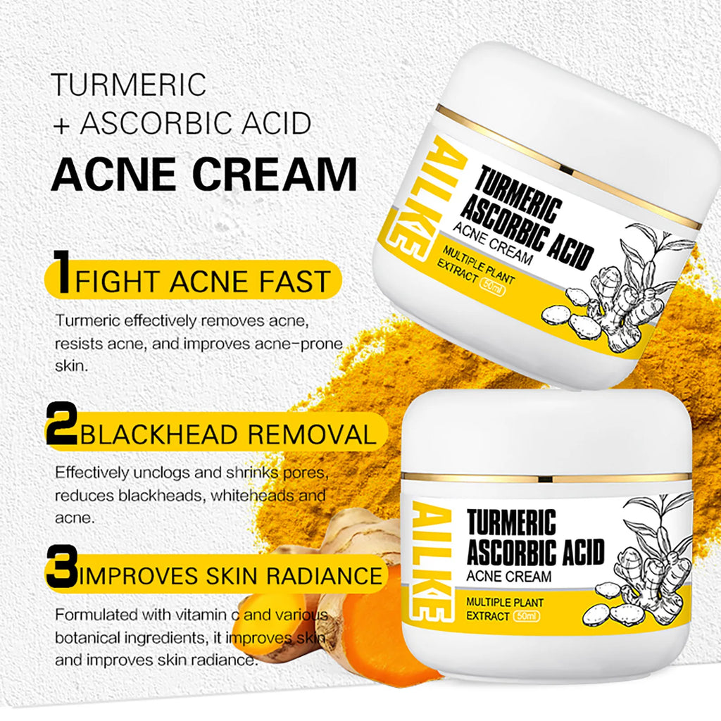 AILKE Organic Turmeric 5-in-1 Skin Care Set | Brighten & Clarify