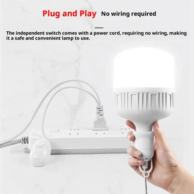 5 8M Lamp Bases Universal Switch Led Bulb Socket Adapter Suspension