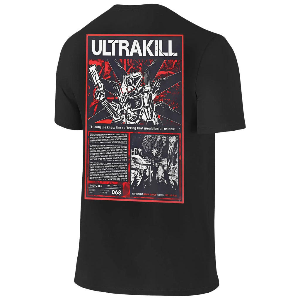 ULTRAKILL Video Game T-Shirt | 100% Cotton Men's Graphic Tee