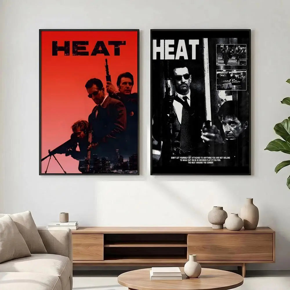 Movie Heat HD Art Poster – Waterproof Self-Adhesive Wall Decor
