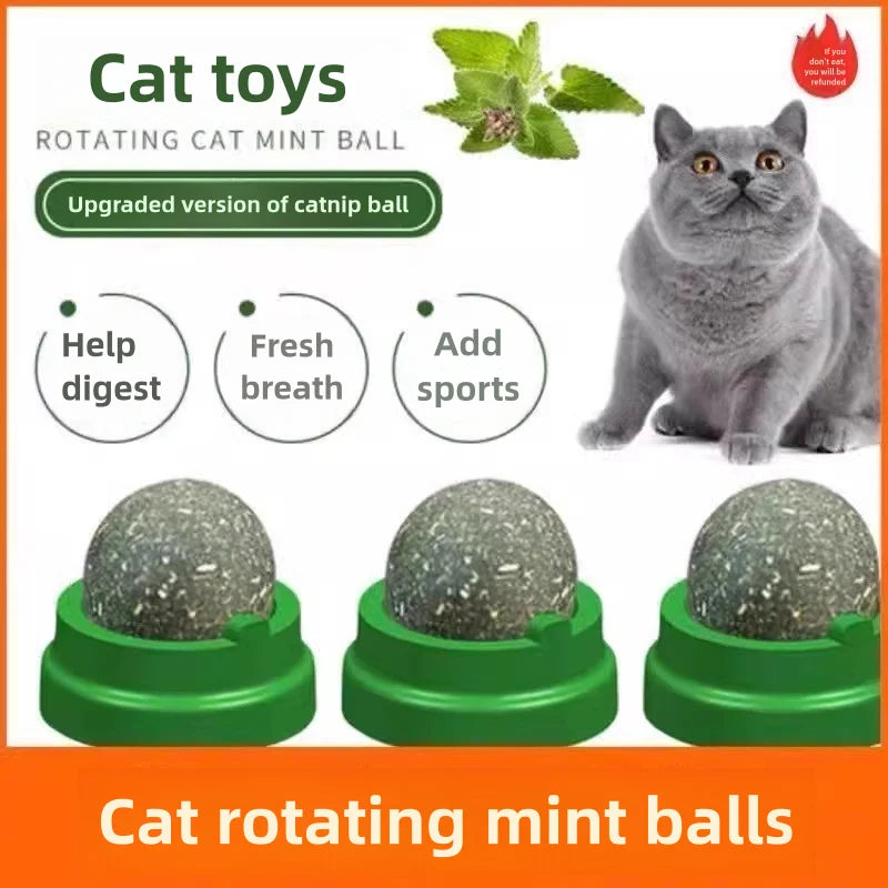 Catnip Ball Cat Toy Self-amusement Kitten Supplies Catgrass Teething